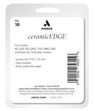 Load image into Gallery viewer, Andis CeramicEdge Size 10 Blade - 1.5mm