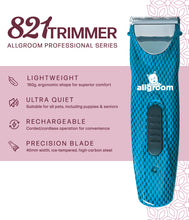 Load image into Gallery viewer, Clippers & Trimmers, Trimmers
Dog grooming
Cat grooming
Rechargeable, Showerproof, Trimmer
Pet trimmer
Allgroom, Smartcoat, Wahl, Andis, Heiniger
