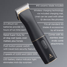 Load image into Gallery viewer, Andis beSPOKE Cordless Clipper - with 2 Batteries and Case