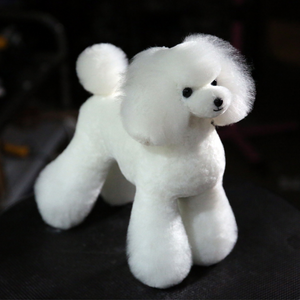 Mr. Jiang Teddy Bear Full Body Coat - White
