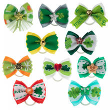 Load image into Gallery viewer, Groom Professional St Patrick&#39;s Day Bows - 25 Pack