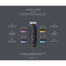 Load image into Gallery viewer, Andis beSPOKE Cordless Clipper - with 2 Batteries and Case