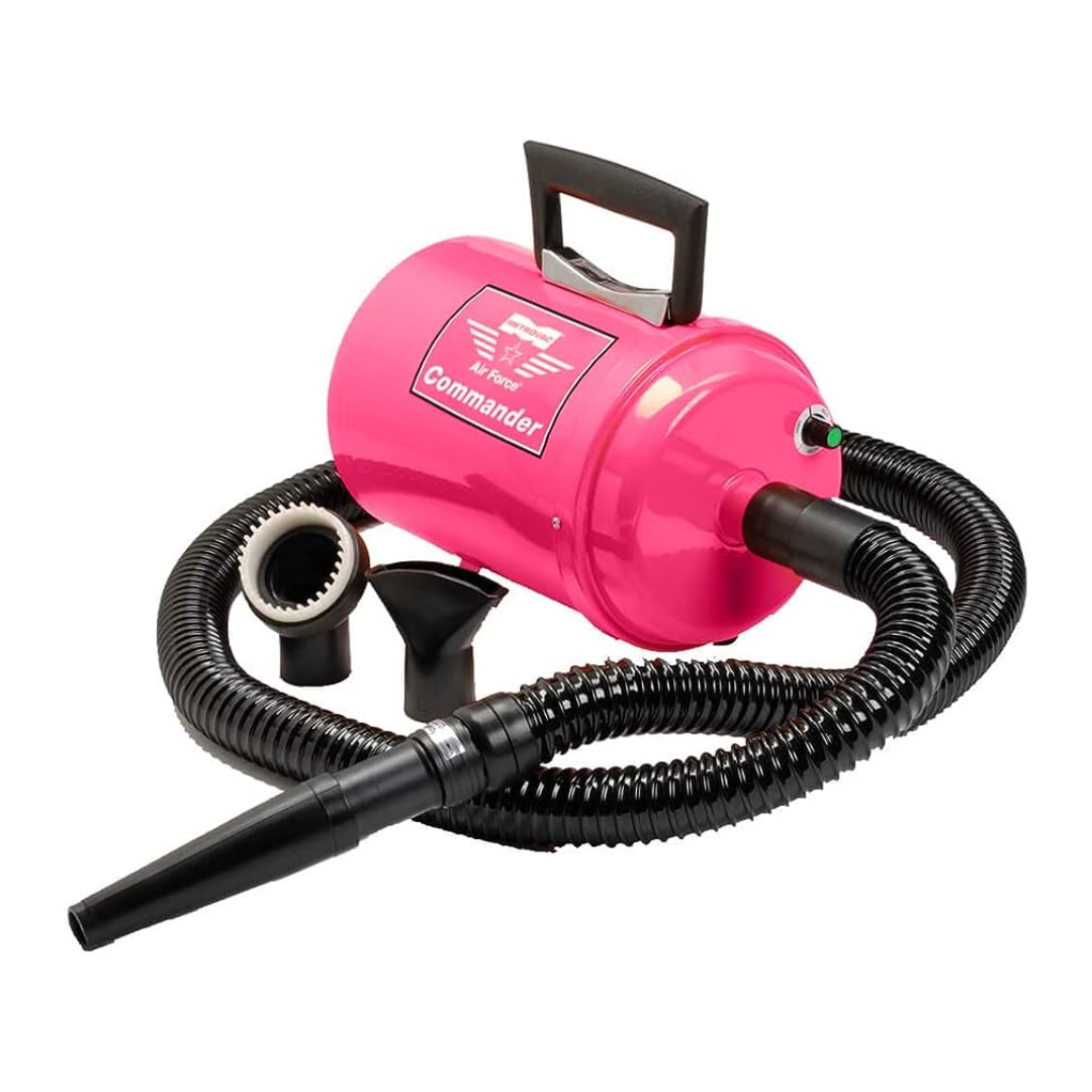 MetroVac Air Force Commander Variable Speed Dryer Pink AllGroom