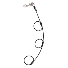 Load image into Gallery viewer, Shernbao Three Loop Steel Rope  - Black