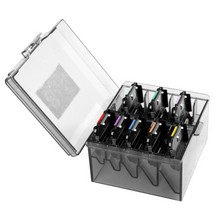 Load image into Gallery viewer, Shernbao Universal Stainless Steel Comb Set 8 Pack + Container - 3mm to 2.5cm