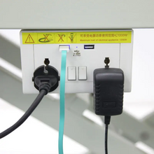 Load image into Gallery viewer, Shernbao Low-Low Table 126cm Crossbar + Outlet & Storage - White