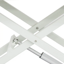 Load image into Gallery viewer, Shernbao Low-Low Table 126cm Crossbar + Outlet & Storage - White