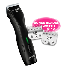 Load image into Gallery viewer, Andis Cordless Clipper
5-Speed Cordless Clipper
Professional Dog Clippers NZ
Long Runtime Dog Clipper
Low Vibration Clippers
A5 Blade Clippers
Heavy Duty Grooming Clippers
Professional Clippers for Double Coats