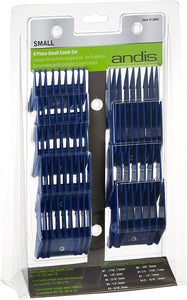 Andis Universal Comb Set 9 Pack - Shorter Lengths - 1.5mm to 14mm