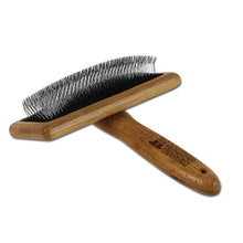 Load image into Gallery viewer, Bamboo Groom Slicker Brush Medium