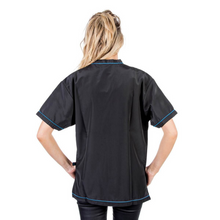 Load image into Gallery viewer, Groom Professional Serina V-Neck Shirt - Blue