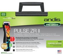 Load image into Gallery viewer, Andis Pulse ZR II Cordless 5 Speed - with 2 Batteries and Case - FLORA