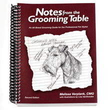 Load image into Gallery viewer, Notes from the Grooming Table by Melissa Verplank SECOND EDITION