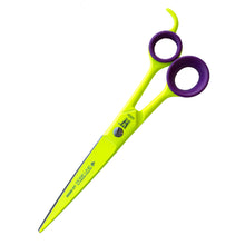 Load image into Gallery viewer, Witte Roseline 8.25" Straight Scissors - Art Series - Fluoro Yellow