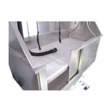 Load image into Gallery viewer, Stainless Steel Electric Lift Bath Tub with Sliding Door 1.4m - 1.7m