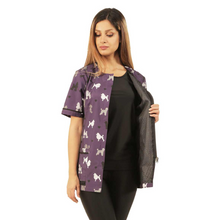 Load image into Gallery viewer, Ladybird Line Jacket - Purple Poodle