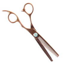 Load image into Gallery viewer, Geib Entrée Gold 6.5" 38 Tooth Thinner - Blender