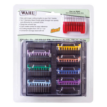 Load image into Gallery viewer, Wahl Stainless Steel Comb Set For 5-in-1 Blades 8 Pack + Container - 3mm to 2.5cm
