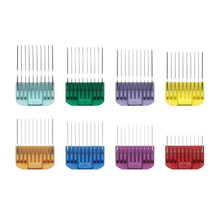 Load image into Gallery viewer, Andis Stainless Steel Comb Set For 5-in-1 Blades 8 Pack + Container - 3mm to 2.5cm