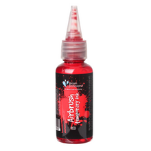 Load image into Gallery viewer, Groom Professional Creative Air Brush Temporary Ink Red - 30ml