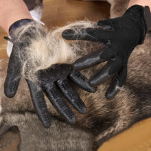 Load image into Gallery viewer, Black Magic Grooming Gloves
