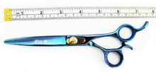 Load image into Gallery viewer, Geib Kiss Gold Blue 7.5&quot; Straight Scissors