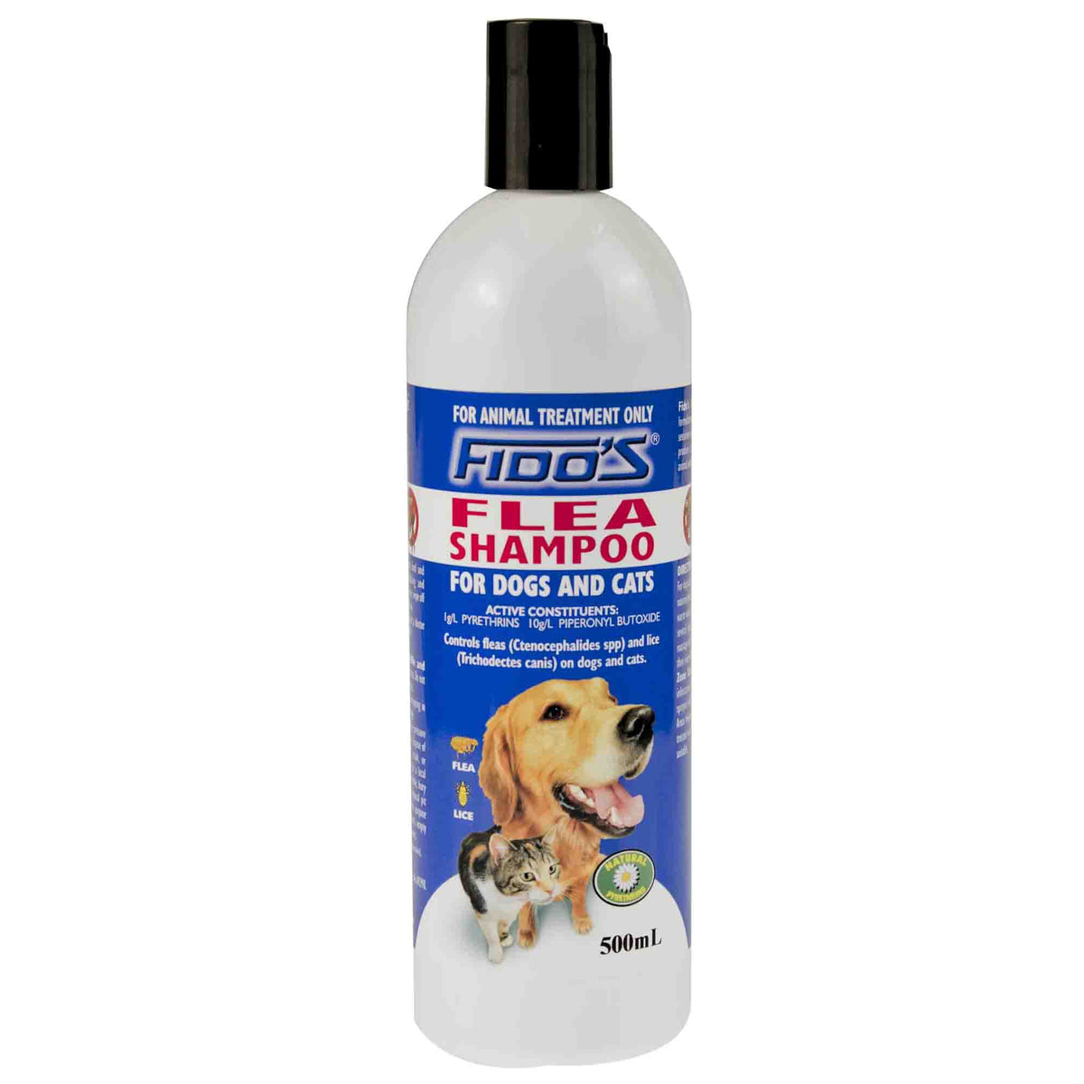 Fidos flea shampoo 500ml sale