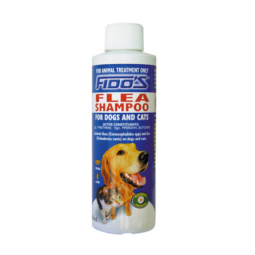 Fidos Flea Shampoo For Cats And Dogs 250ml