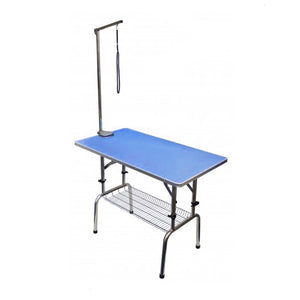 Beaumont Foldable Adjustable Table 110cm - Blue