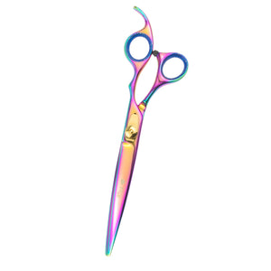 Geib® Kiss Gold/Rainbow 8.5" Straight Scissors