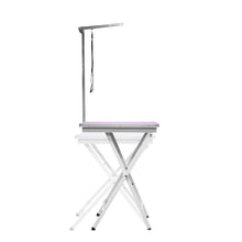 Load image into Gallery viewer, Beaumont Foldable Adjustable Table 60cm PURPLE
