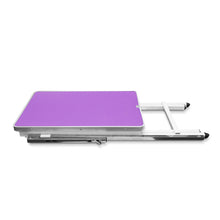 Load image into Gallery viewer, Beaumont Foldable Adjustable Table 60cm PURPLE