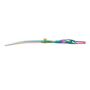 Geib® Kiss Gold/Rainbow 8.5" Curved Scissors