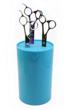 Load image into Gallery viewer, Shernbao Scissor Holder Cylinder Sky Blue