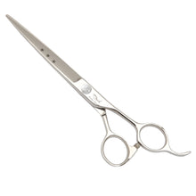 Load image into Gallery viewer, Shernbao Shark Teeth 3 Star 7.5" Straight Scissors
