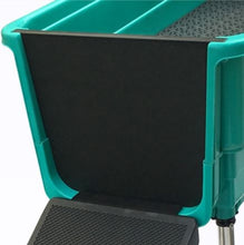 Load image into Gallery viewer, Compact Teal Bath Tub with Ramp