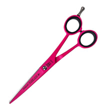 Load image into Gallery viewer, Witte Roseline 6" Straight Scissors - Art Series - Flamingo Pink
