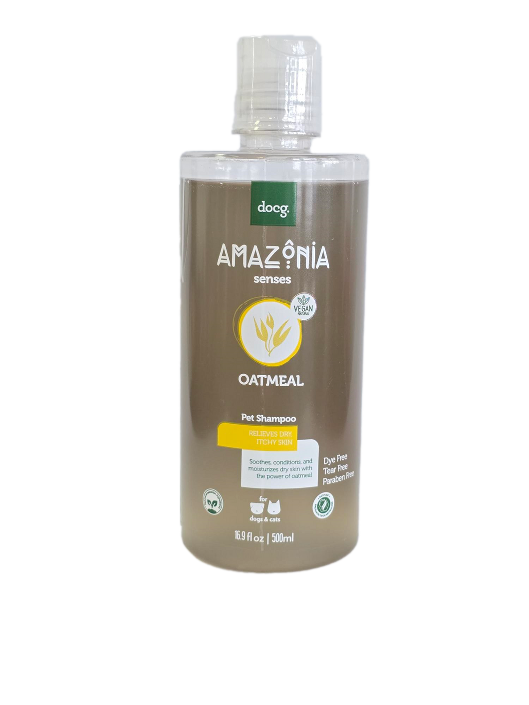 Amazonia Senses Oatmeal Shampoo - 500ml