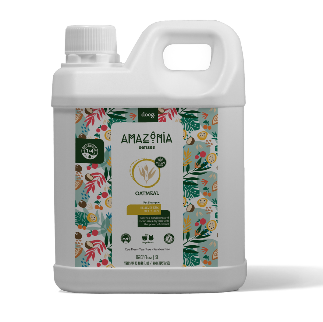 Amazonia Senses Oatmeal Shampoo - 5 Litres