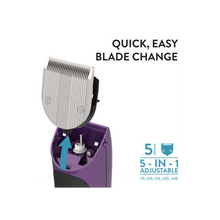 Load image into Gallery viewer, Wahl Bravura
Lithium Clippe
5 in 1 Clipper
Corded / Cordless Clipper
Purple Clipper