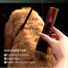 Load image into Gallery viewer, Wahl Bravura 2 clipper 
Wahl Bravura2 professional animal clipper  Brushless 5 in 1 dog clipper  8000 RPM cordless pet clipper  Wahl 3028120 specifications
Diamond Pro DLC coated 5-in-1 blade  Professional cordless dog clippers AucklandQuiet cat and dog trimming clipper  Wahl Bravura 2.0 replacement parts NZ
Best 5-in-1 clipper for poodles and oodles