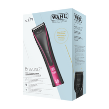 Load image into Gallery viewer, Wahl Bravura 2 clipper 
Wahl Bravura2 professional animal clipper  Brushless 5 in 1 dog clipper  8000 RPM cordless pet clipper  Wahl 3028120 specifications
Diamond Pro DLC coated 5-in-1 blade  Professional cordless dog clippers AucklandQuiet cat and dog trimming clipper  Wahl Bravura 2.0 replacement parts NZ
Best 5-in-1 clipper for poodles and oodles