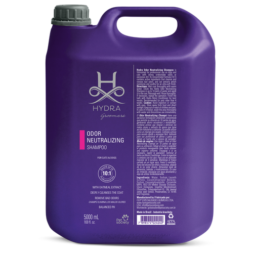 Hydra
Pet shampoo
Professional groomer
cat shampoo, pet shampoo, shampoo for dogs
odor control pet shampoo