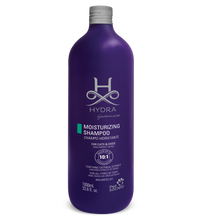 Load image into Gallery viewer, Hydra
Pet Shampoo
Professional grooming
pet grooming shampoo
Natural shampoo
Professional shampoo
dog, shampoo, conditioner, puppy, volumizing, dogs, pet, dry, itchy, skin, hair, cat, natural