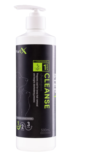 Furex step 1 CLEANSE SHAMPOO
Furex De-Shedding System