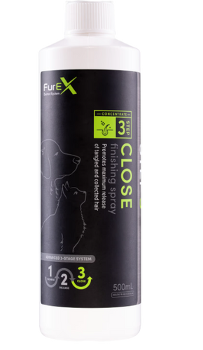 FUREX STEP 3 CLOSE FINISHING SPRAY. Furex De-Shedding System