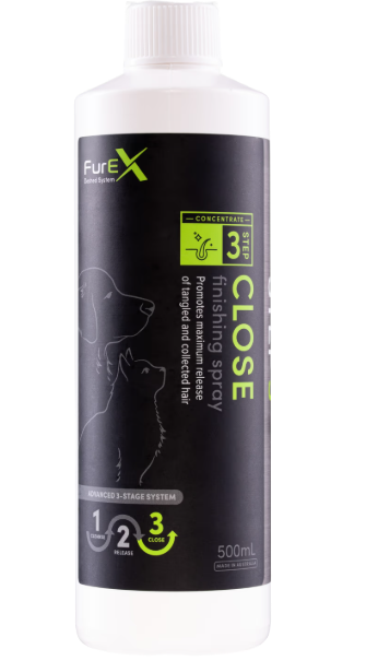 FUREX STEP 3 CLOSE FINISHING SPRAY. Furex De-Shedding System