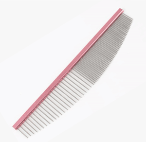 Half Moon pet comb
Dog Comb
stainless steel buttercomb
finishing comb