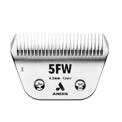 Andis CeramicEdge Size 5FW Wide Blade - 6.3mm
CeramicEdge cutter blade
 75% cooler and stay sharper
corrosion-resistant
carbon-steel
A5 blade
detachable blade clippers
grooming blade
pet grooming blade
wide blade dog grooming
Wahl, Heiniger, Andis, Oster, Laube