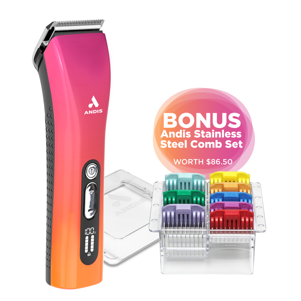 Andis ProClip 5-in-1 Trimmer Clipper Li - Sunset – AllGroom